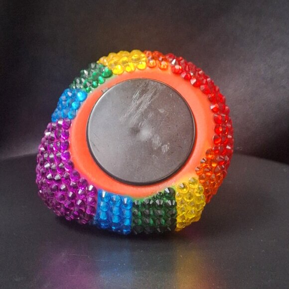 Rainbow Rubber Duck, Pride Duck, Colorful Jeep Duck, Unique Gift, Bling/Bedazzle - Picture 8 of 8